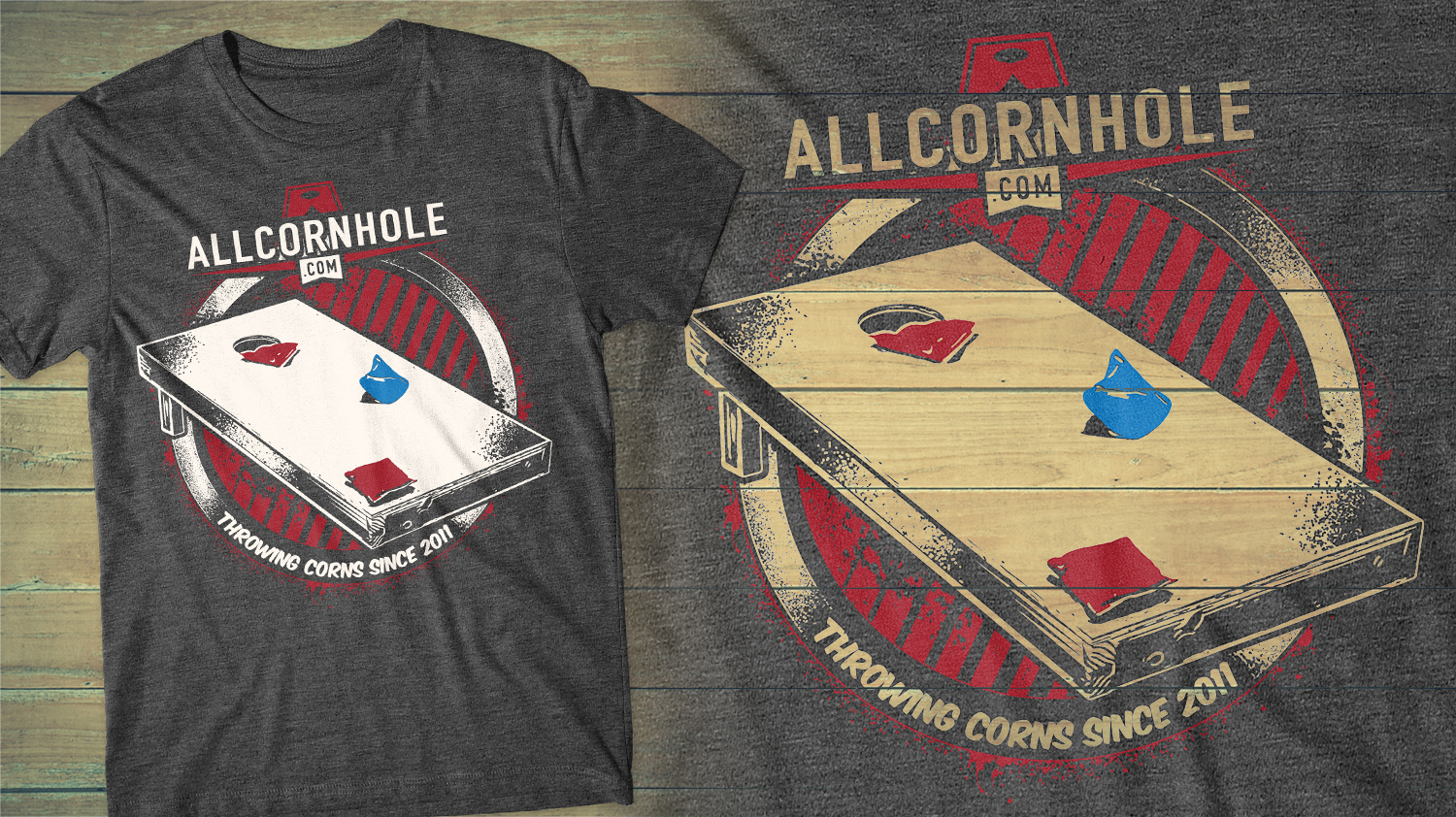 T-Shirt-Design von db1404 für Utah Cornhole, LLC | Design #20377151