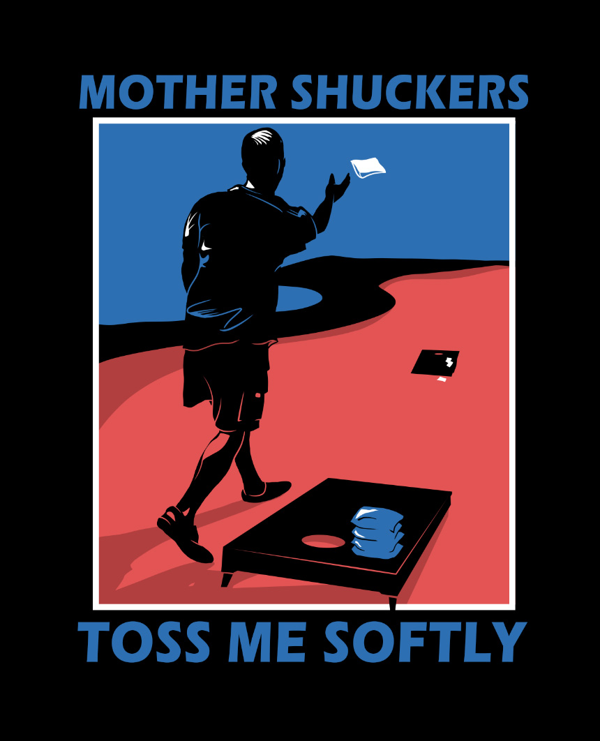 T-shirt Design by iamrobman for Utah Cornhole, LLC | Design #20399957