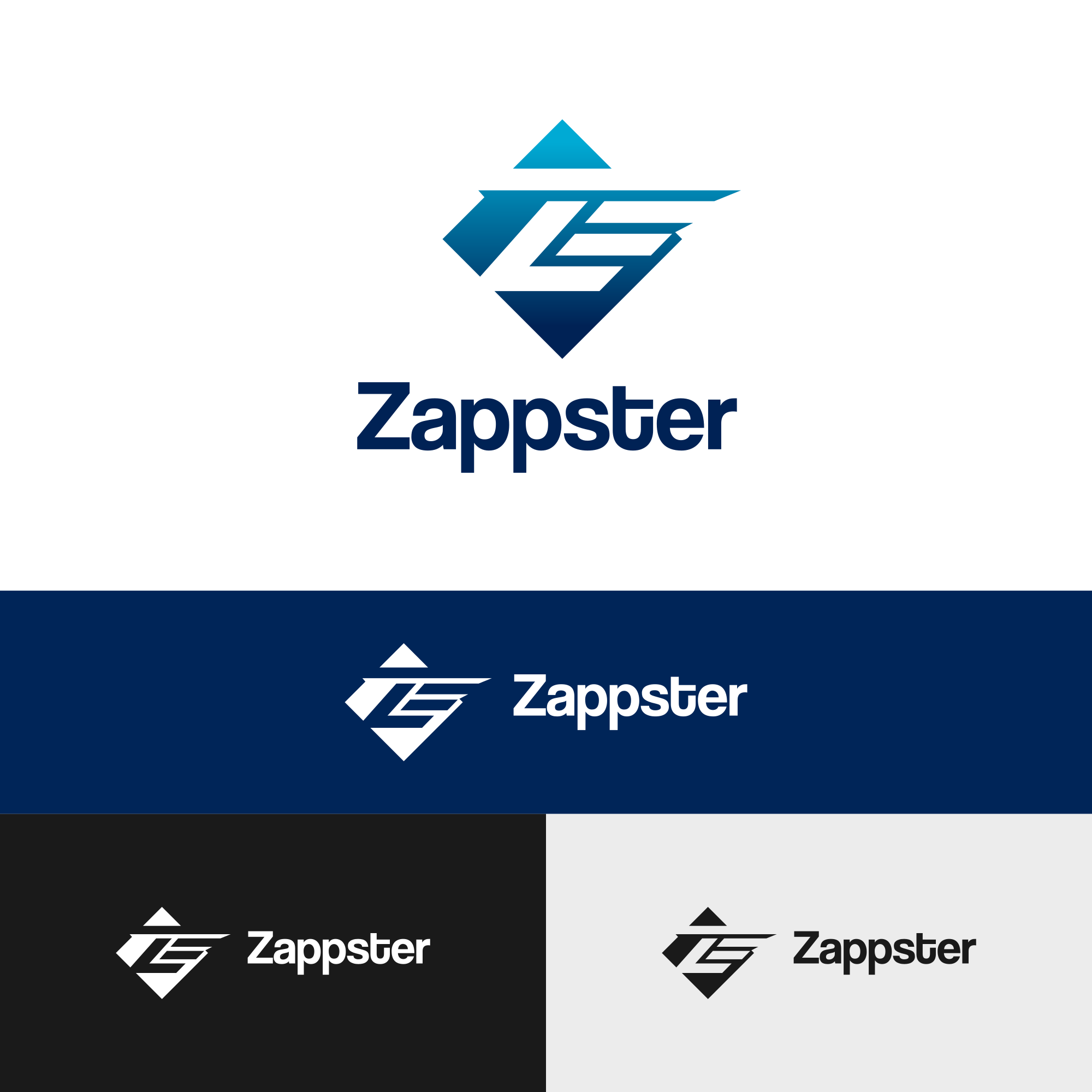 Logo Design by zatsukiki for Zappster | Design #20410582