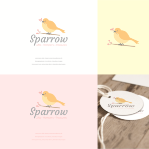 Sparrow Gift, Hampers and Treasures | Diseño de Logo por designbysy