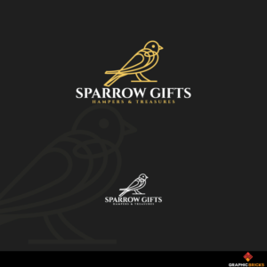 Sparrow Gift, Hampers and Treasures | Diseño de Logo por Graphic Bricks
