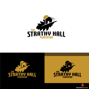 The Strathy Hall Plantation  | Logo Design by Graphic Bricks