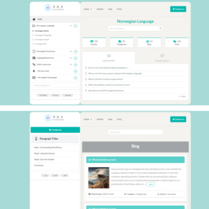 Diseño Web por Asasi para NoTe Norwegian Teaching | Diseño #20486927