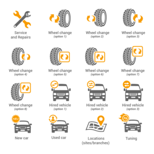 Icons hoffmann automobile ag | Icon Design by luutrongtin89
