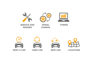 Icons hoffmann automobile ag | Icon Design by pinterferenc86