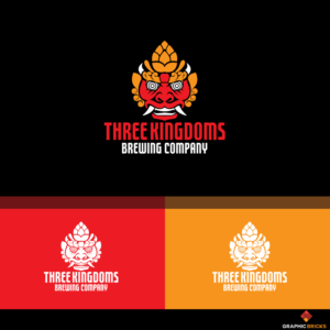 Three Kingdoms Brewing Company | Logo Design by Graphic Bricks