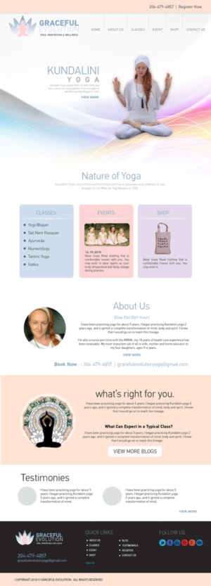 Web Design by uk for Prana iguana  | Design: #20389255