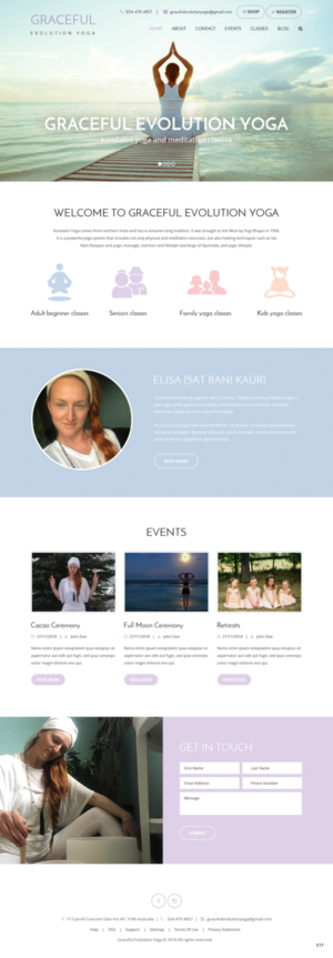 Web Design by pb for Prana iguana  | Design: #20391762