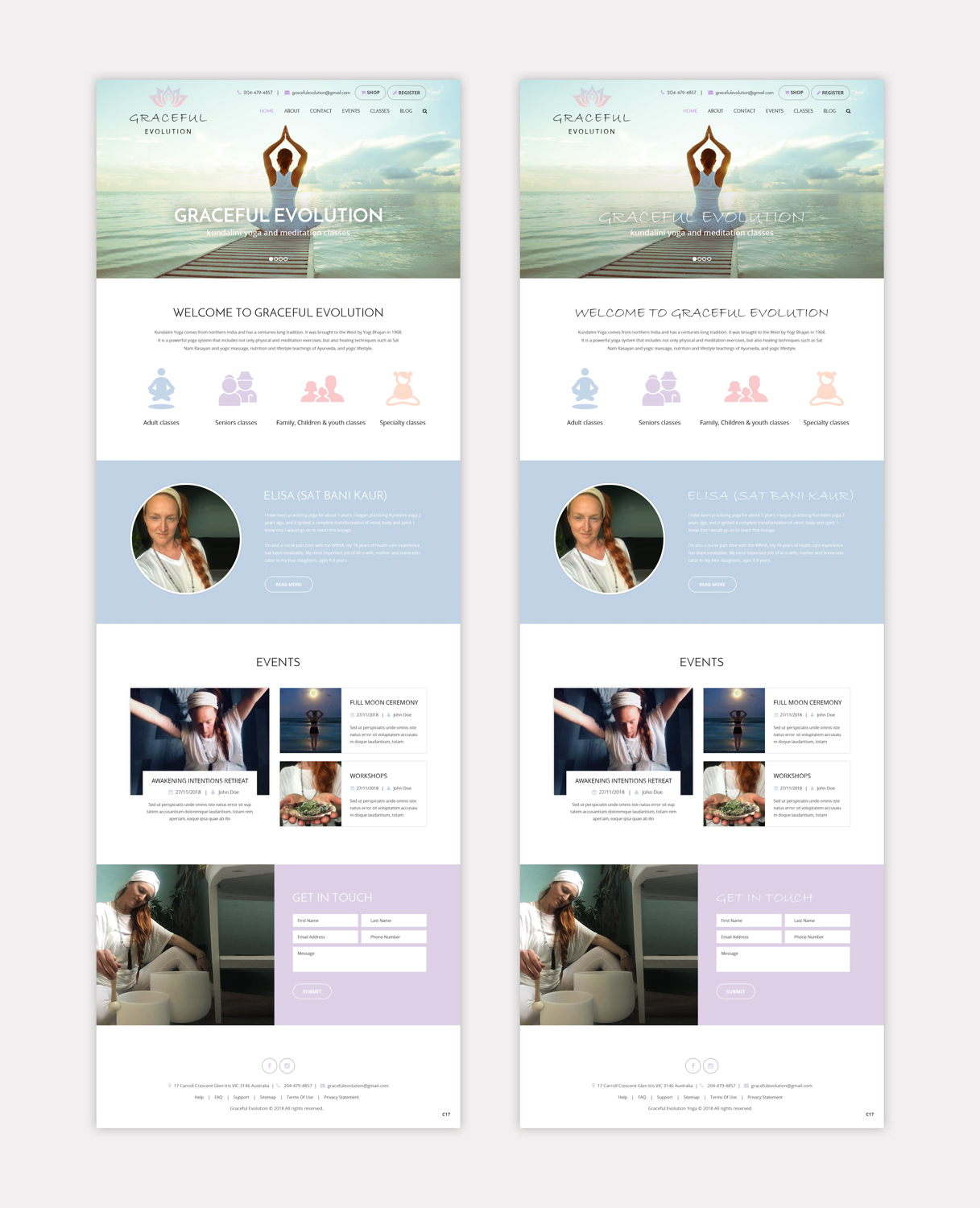Web Design by pb for Prana iguana  | Design: #20413311