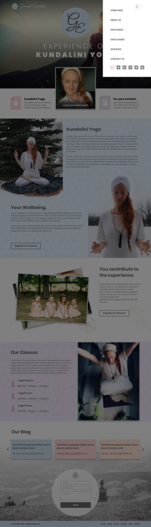 Web Design by Sujit Banerjee for Prana iguana  | Design: #20391453