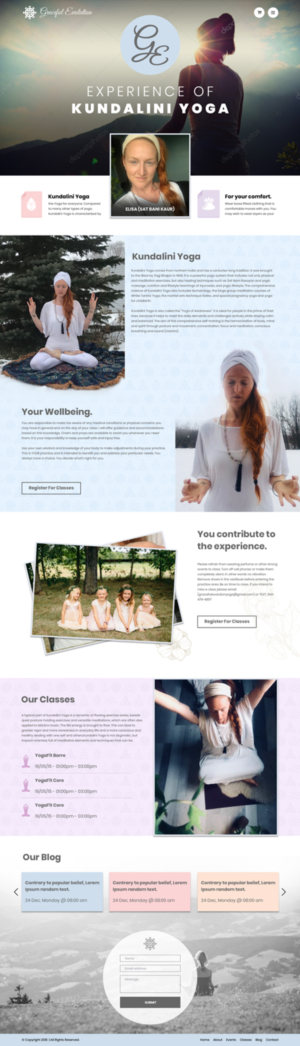 Web Design by Sujit Banerjee for Prana iguana  | Design: #20391454