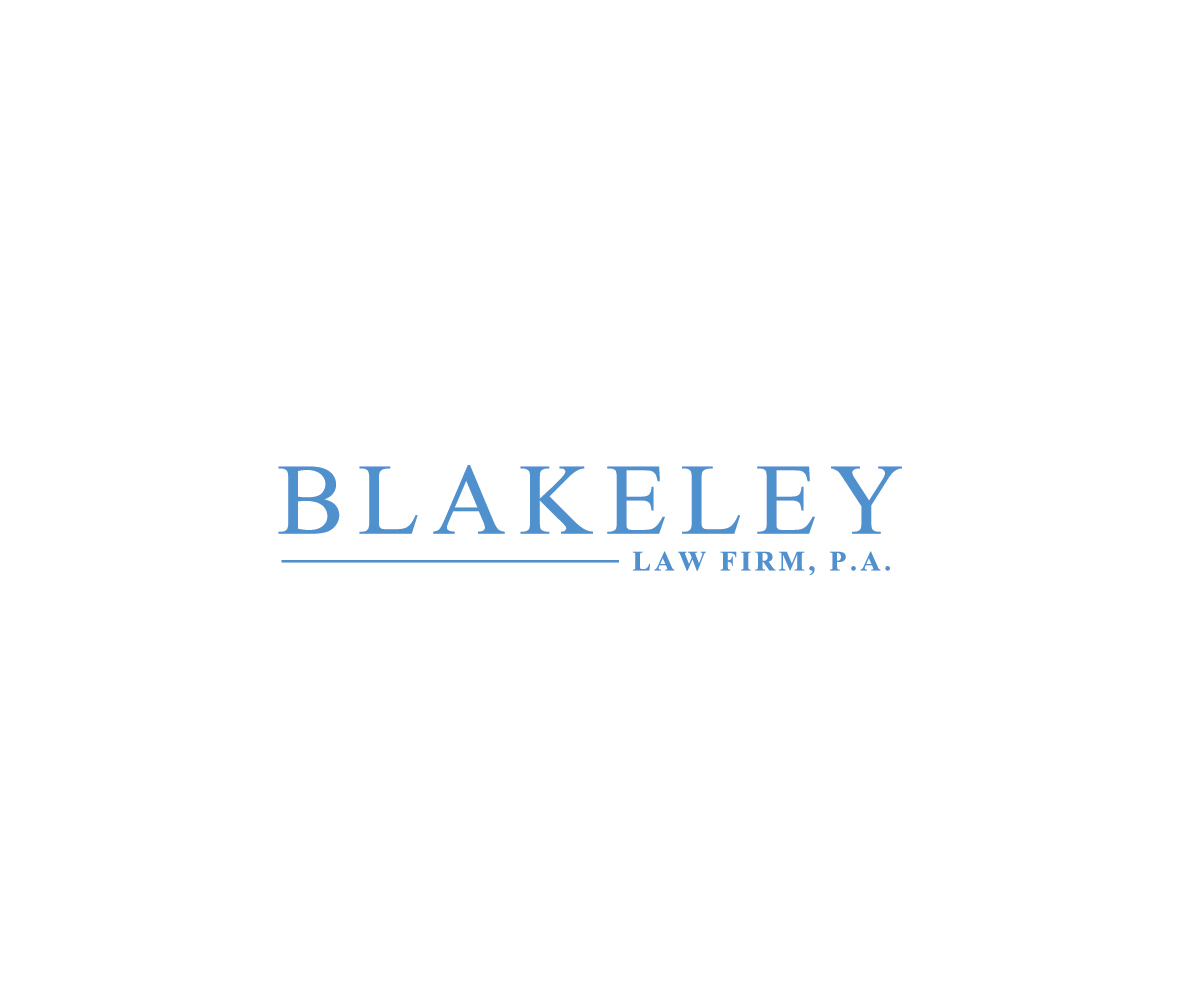 Logo Design by Alien Cookie for Blakeley Law Firm | Design #20387350