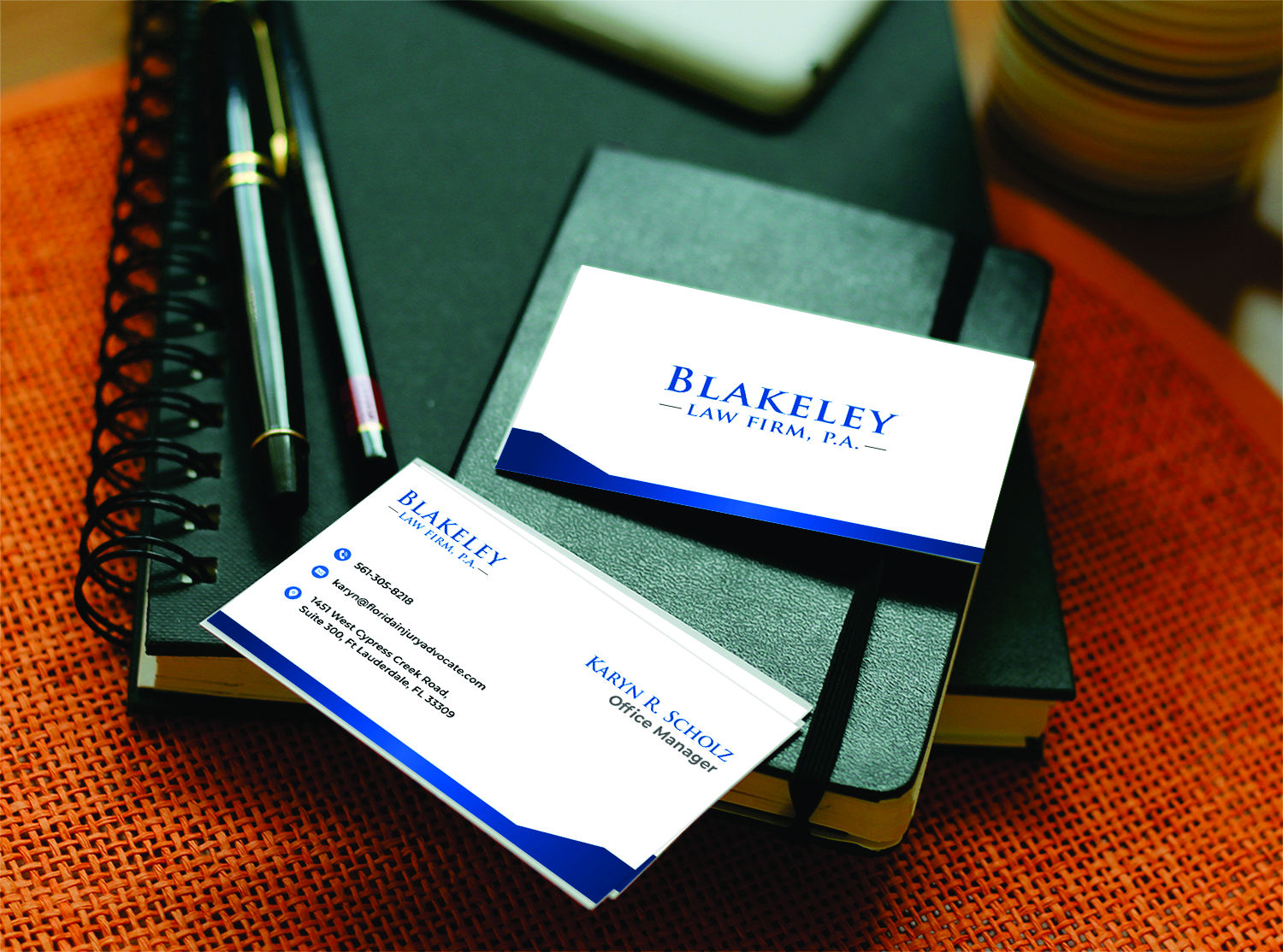 Logo Design by Ankit Bhattarai for Blakeley Law Firm | Design #20388111