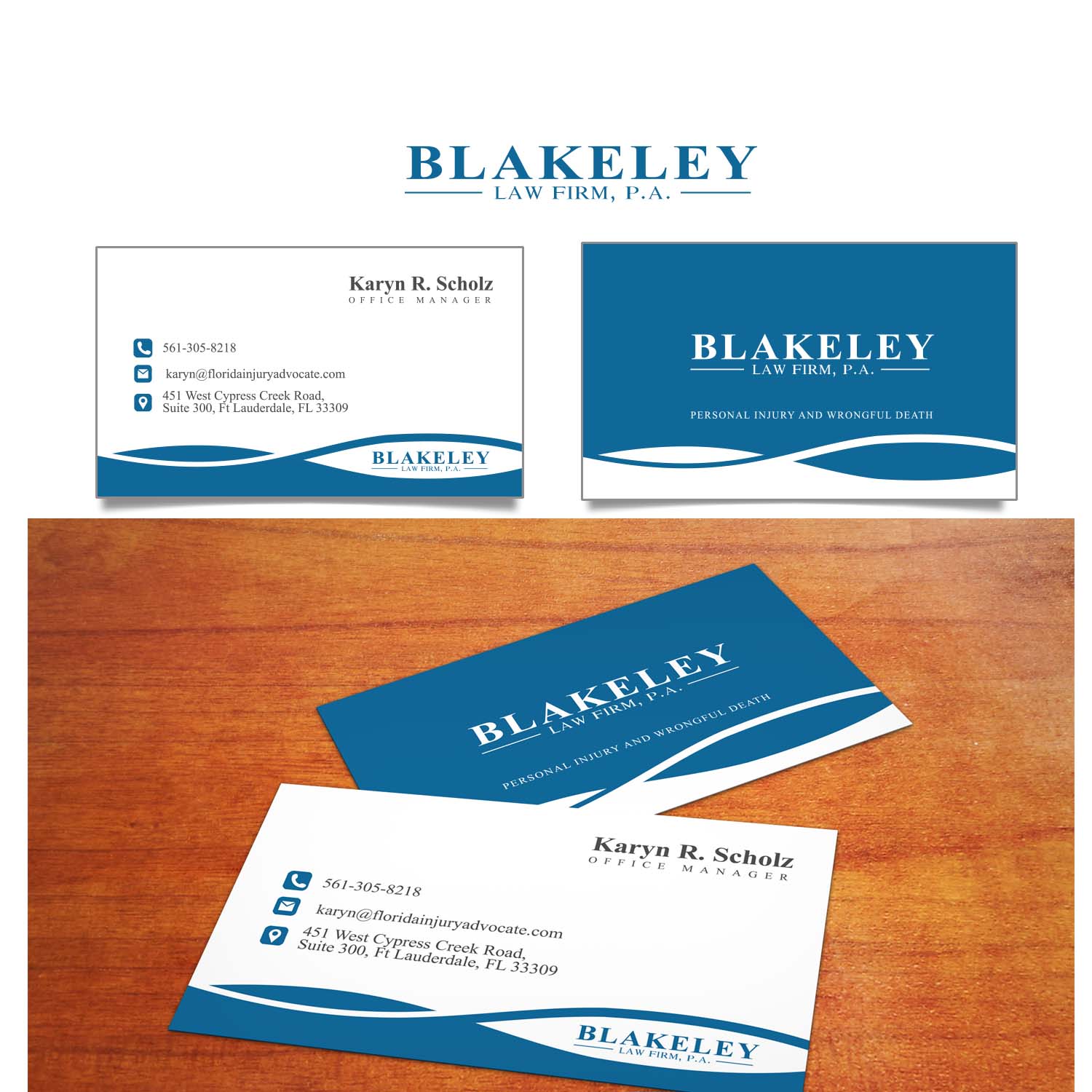 Logo Design by Finley Johnson for Blakeley Law Firm | Design #20405034