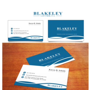 Logo Design by Finley Johnson for Blakeley Law Firm | Design: #20405034