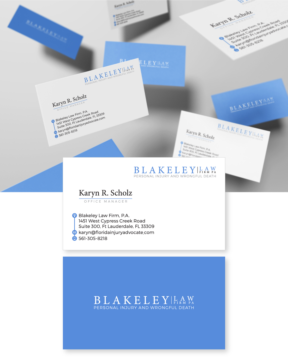 Logo-Design von H-H Arts für Blakeley Law Firm | Design #20391002
