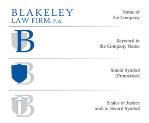 Logo Design by ammar_ed for Blakeley Law Firm | Design: #20388311