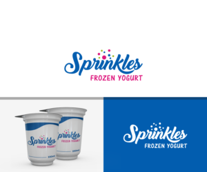 Sprinkles Frozen Yogurt | Logo Design by Mario