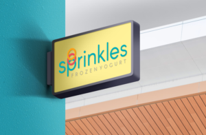 Sprinkles Frozen Yogurt | Logo Design by GLDesigns