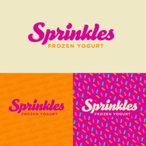 Sprinkles Frozen Yogurt | Logo Design by Love Buzz