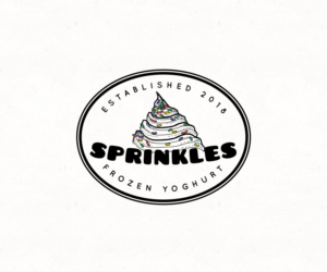 Sprinkles Frozen Yogurt | Logo Design by 91.kremena.petrova
