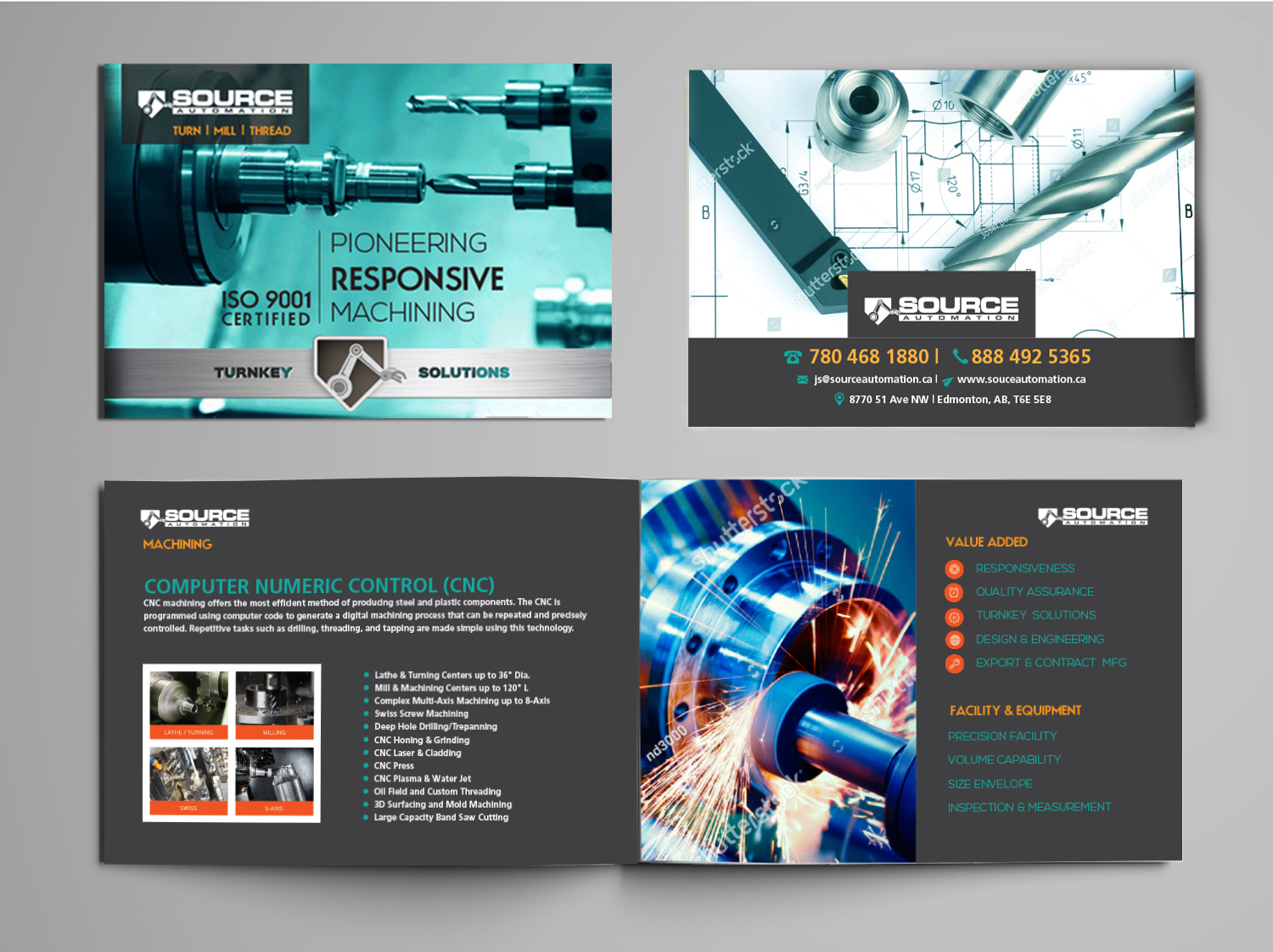 Flyer Design by ColorDrops for Source Automation Inc | Design #20388400