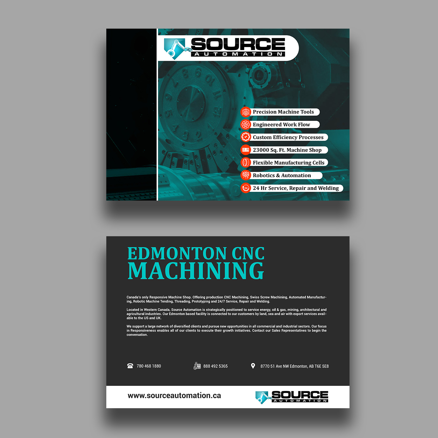 Flyer Design by debdesign for Source Automation Inc | Design #20390333