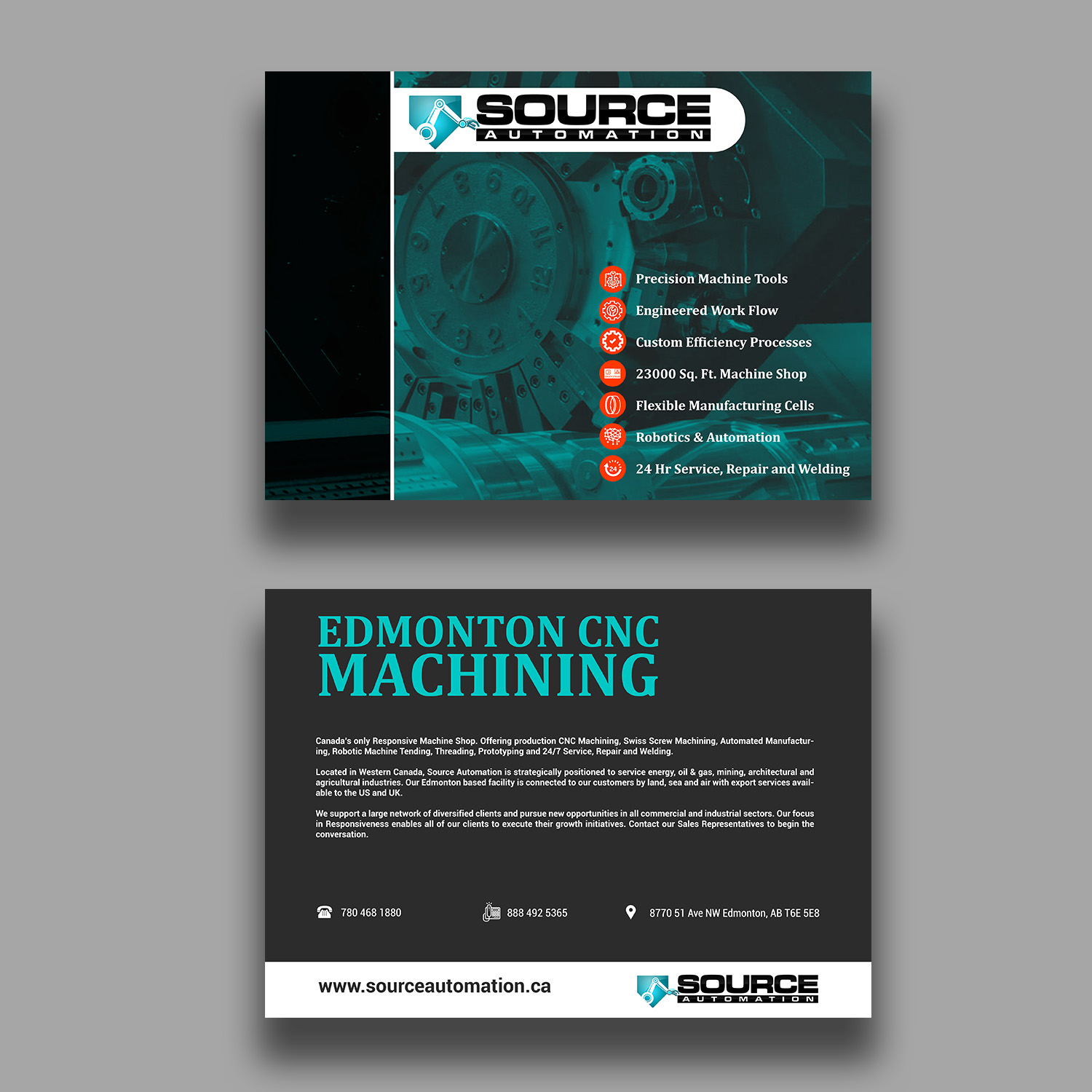 Flyer-Design von debdesign für Source Automation Inc | Design #20390334