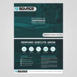 Design de Flyer par creative.bugs pour Source Automation Inc | Design : #20388131