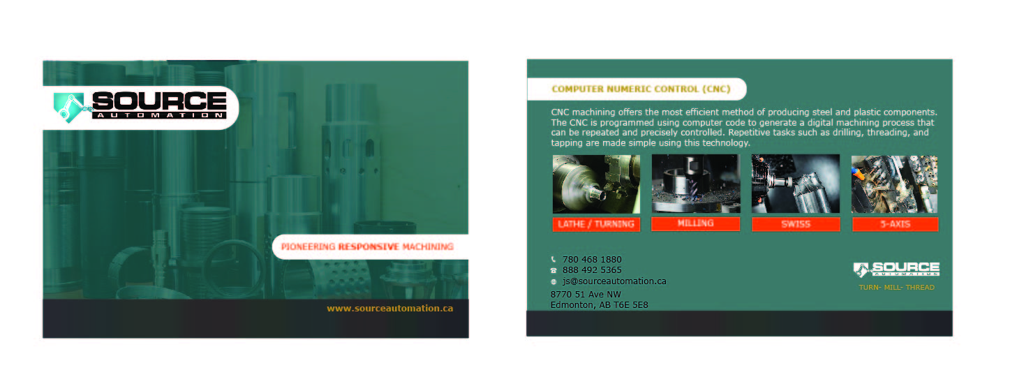 Flyer Design by Nilufa Lima for Source Automation Inc | Design #20418272