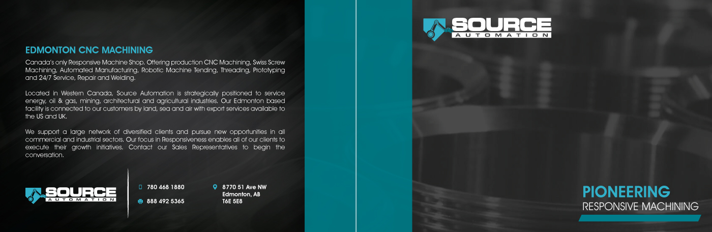 Flyer Design by Fusionex Studio for Source Automation Inc | Design #20410774