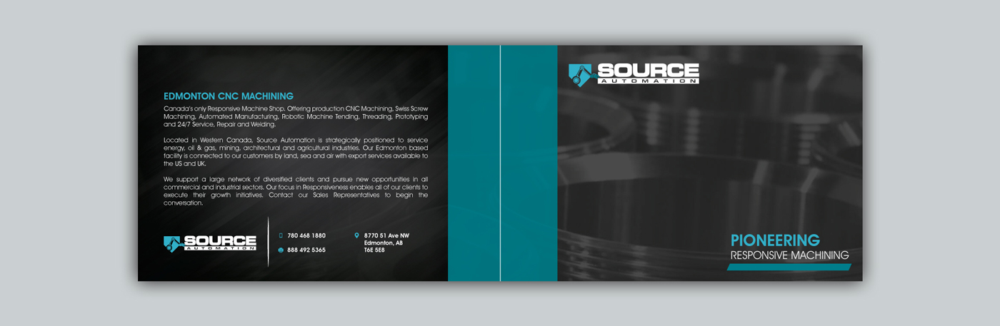 Flyer Design by Fusionex Studio for Source Automation Inc | Design #20410775
