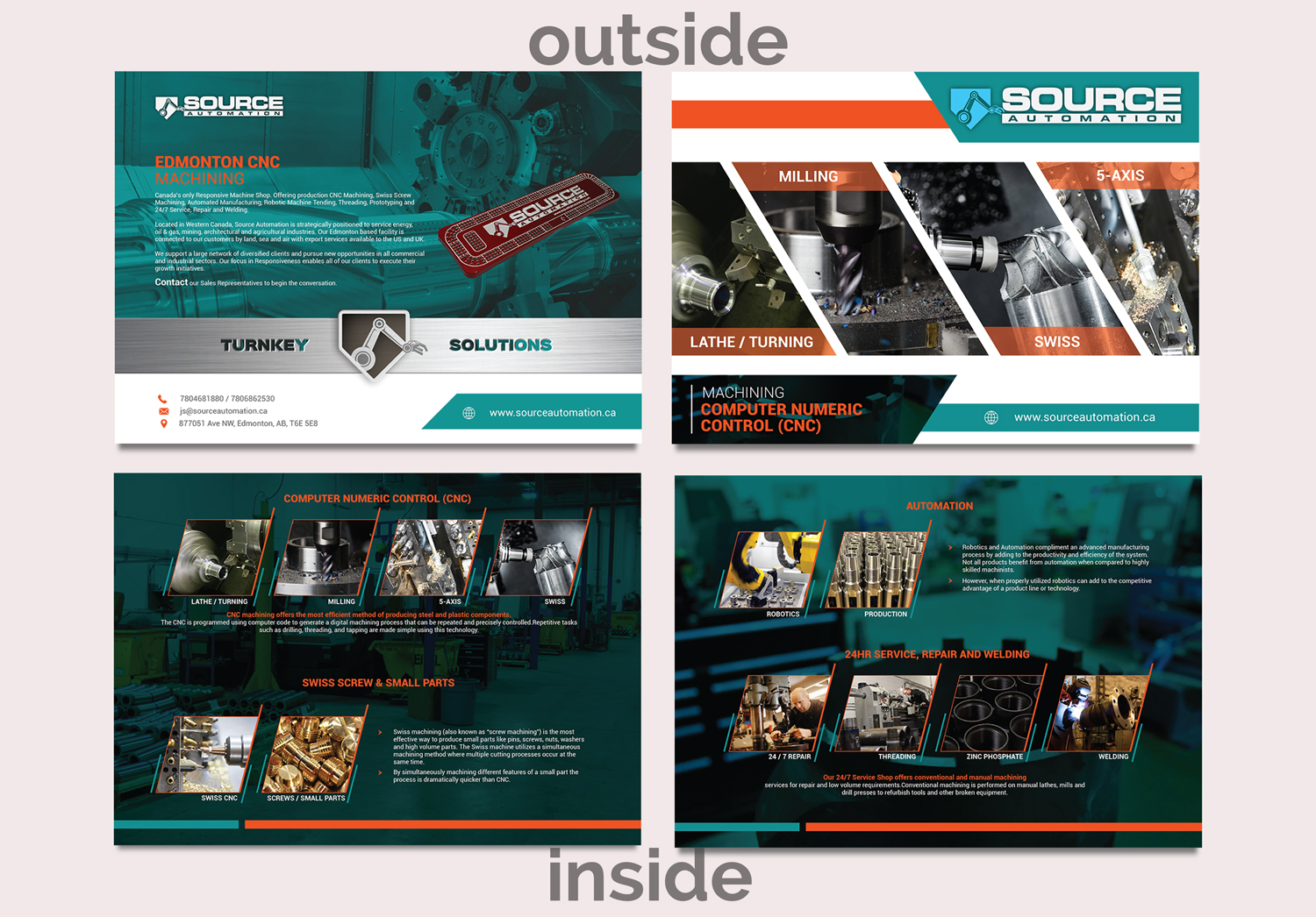 Flyer Design by ilovedesign1 for Source Automation Inc | Design #20407957