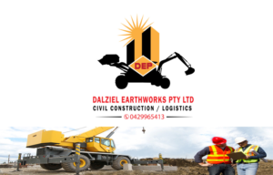 Diseño de Logo por Wonderful design para Dalziel Earthworks Pty Ltd | Diseño: #20398575