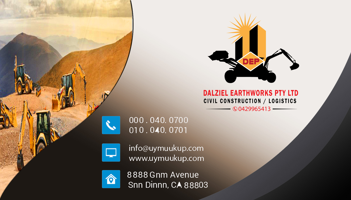 Design de Logo par Wonderful design pour Dalziel Earthworks Pty Ltd | Design #20398577