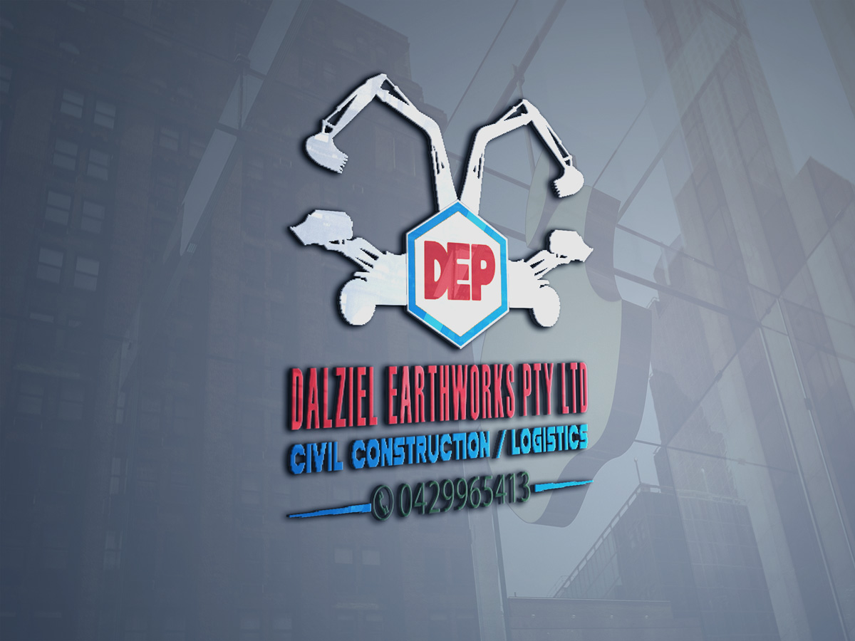 Logo Design by Wonderful design for Dalziel Earthworks Pty Ltd | Design #20400838
