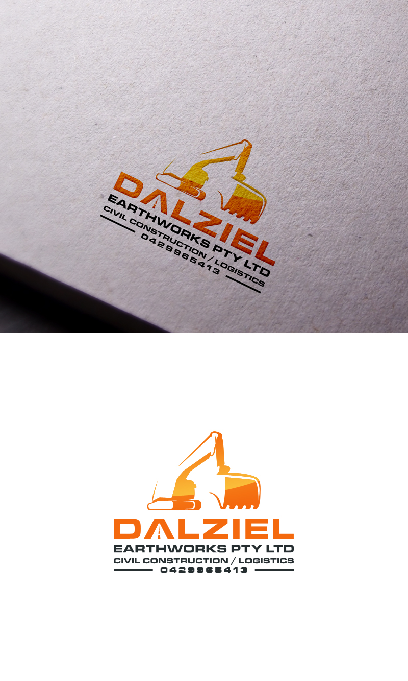 Logo Design by logo_s for Dalziel Earthworks Pty Ltd | Design #20769770