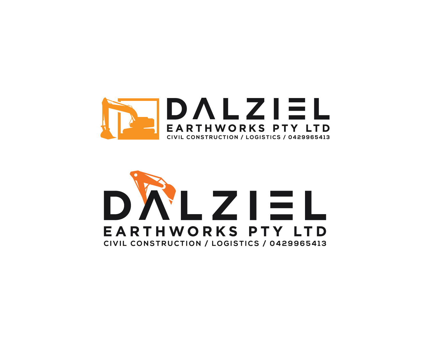 Diseño de Logo por MAWBM para Dalziel Earthworks Pty Ltd | Diseño #20806734
