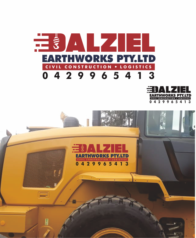 Logo Design by zzzzz for Dalziel Earthworks Pty Ltd | Design #20569744