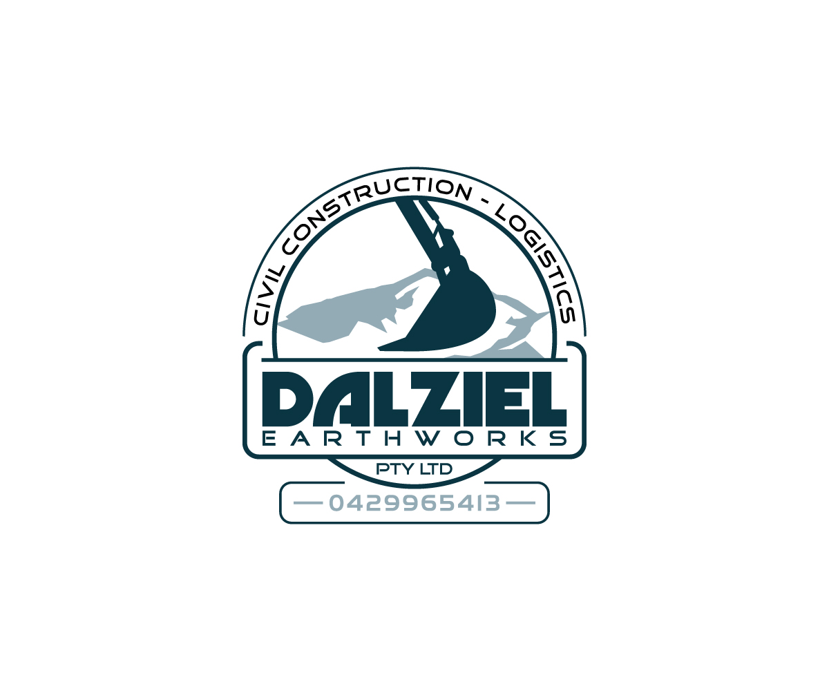 Logo Design by taufik_alrahman for Dalziel Earthworks Pty Ltd | Design #20423466
