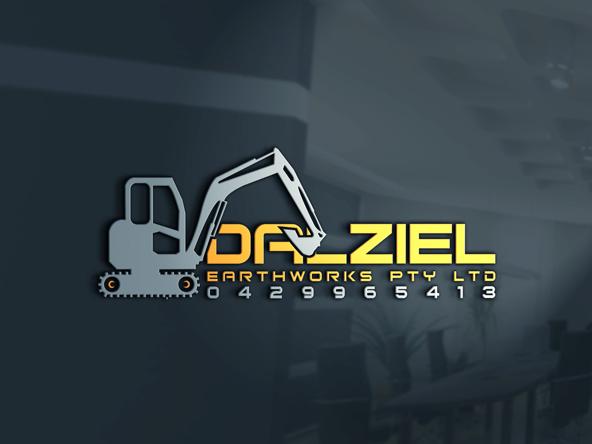 Diseño de Logo por creativerahman82 2 para Dalziel Earthworks Pty Ltd | Diseño #20391570