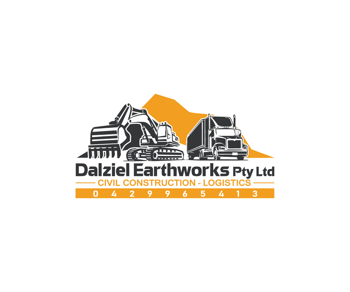 Logo Design by Kesign™ for Dalziel Earthworks Pty Ltd | Design #20846700