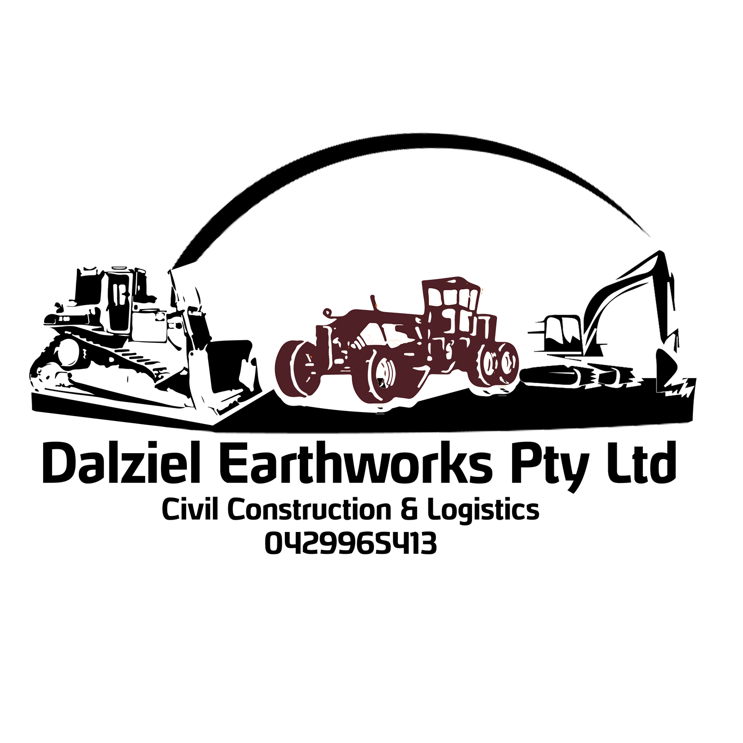 Logo Design by Miguel Caetano for Dalziel Earthworks Pty Ltd | Design #20825788