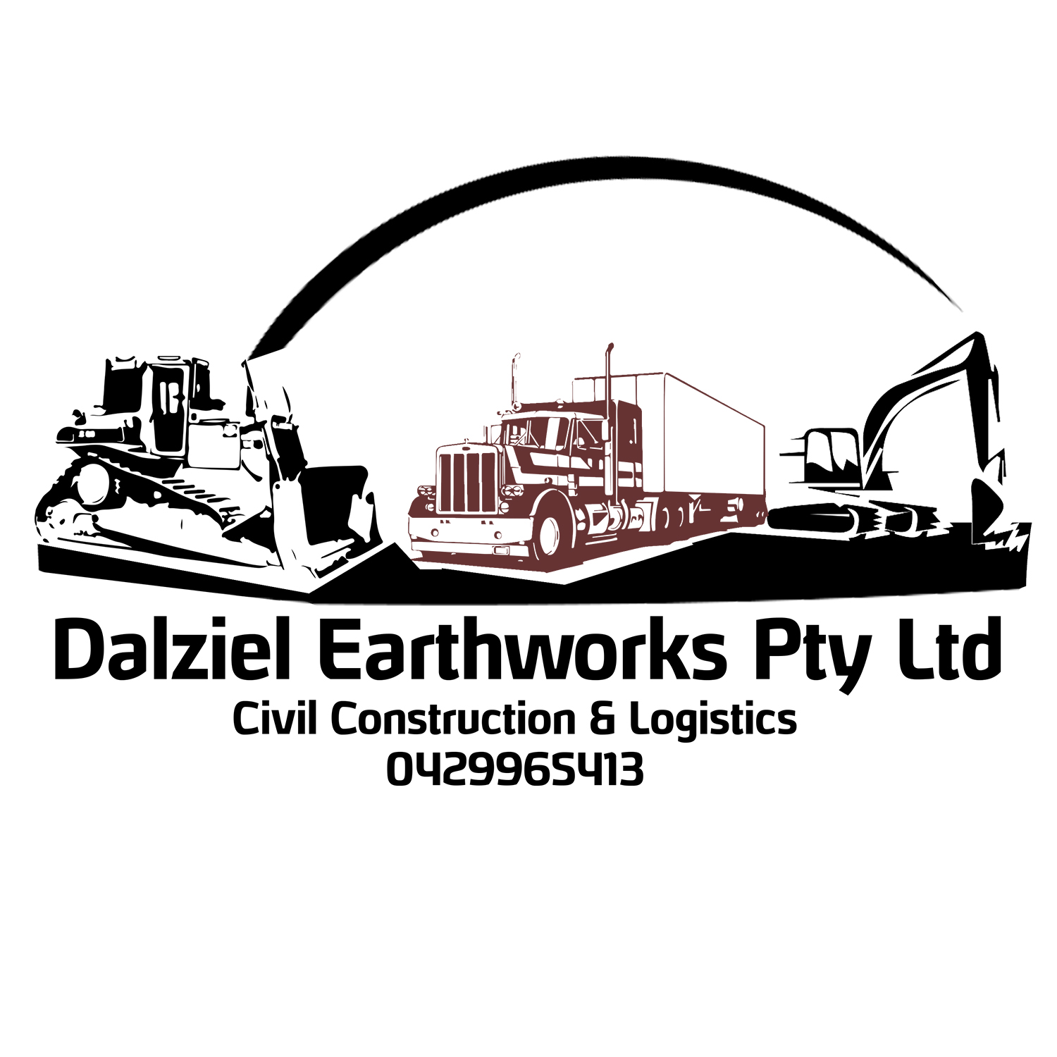 Design de Logo par Miguel Caetano pour Dalziel Earthworks Pty Ltd | Design #20836020