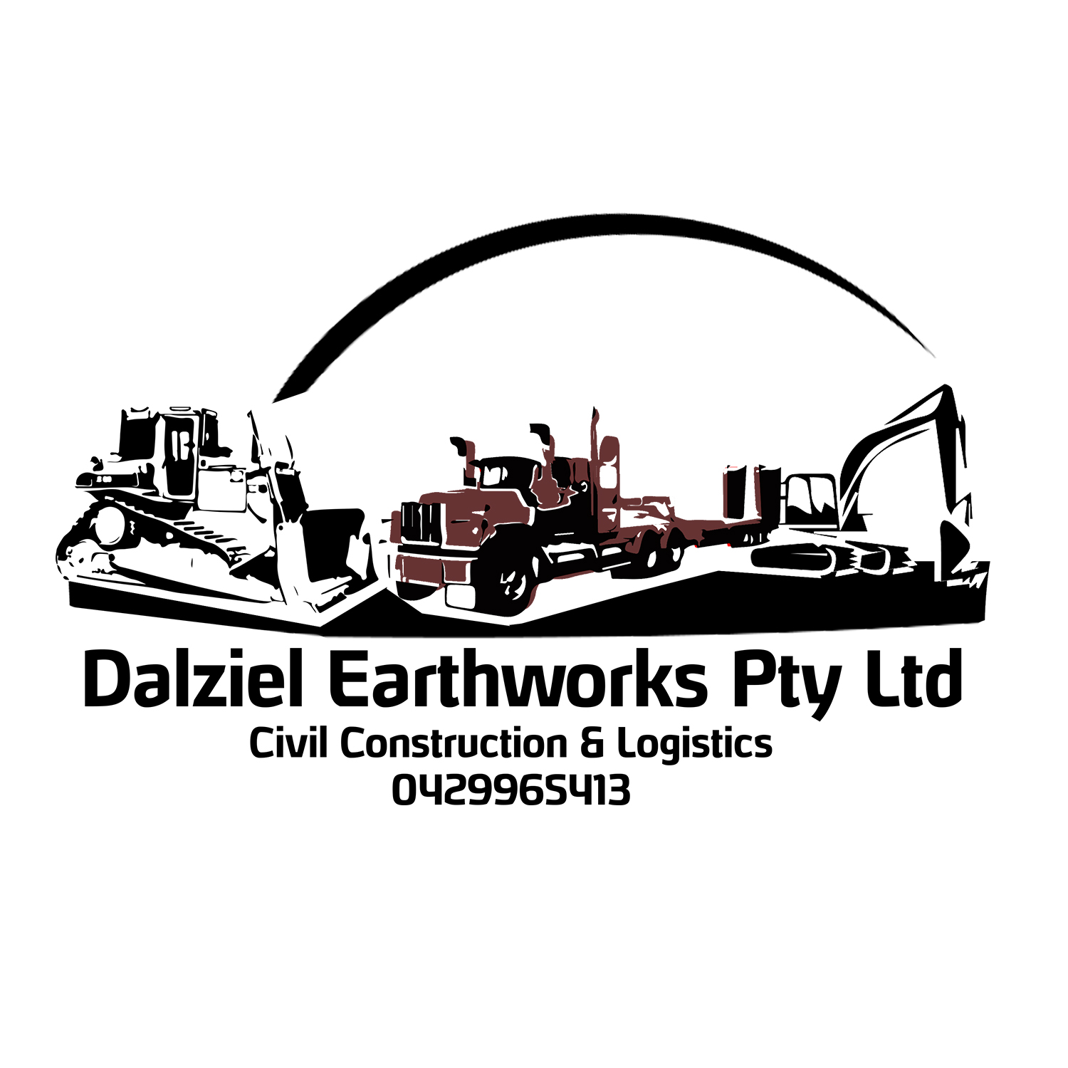 Logo Design by Miguel Caetano for Dalziel Earthworks Pty Ltd | Design #20852925
