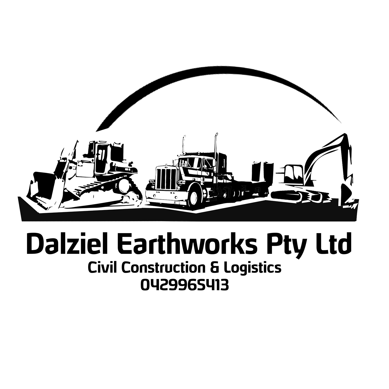 Logo Design by Miguel Caetano for Dalziel Earthworks Pty Ltd | Design #20858671