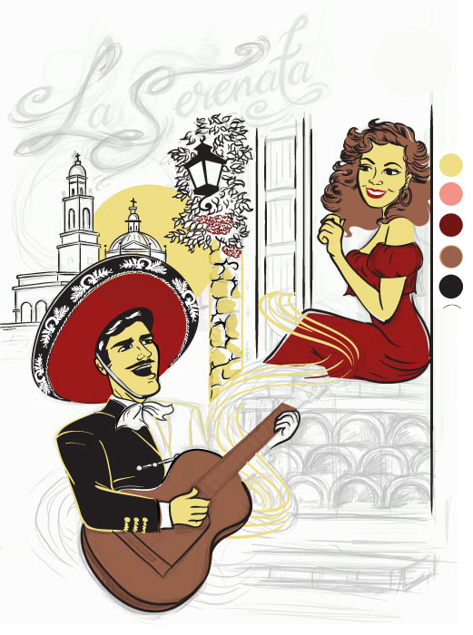 Diseño de Camiseta por MissJo Designs para Dama De Oro Clothing | Diseño #20439051