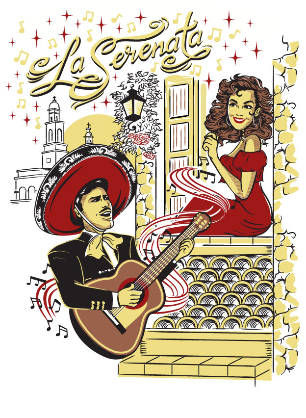 Design de T-shirt par MissJo Designs pour Dama De Oro Clothing | Design #20467991
