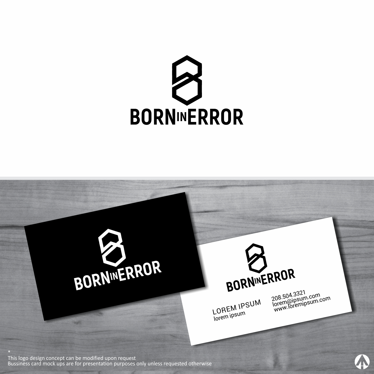Diseño de Logo por MBARO para Born In Error | Diseño #20453067