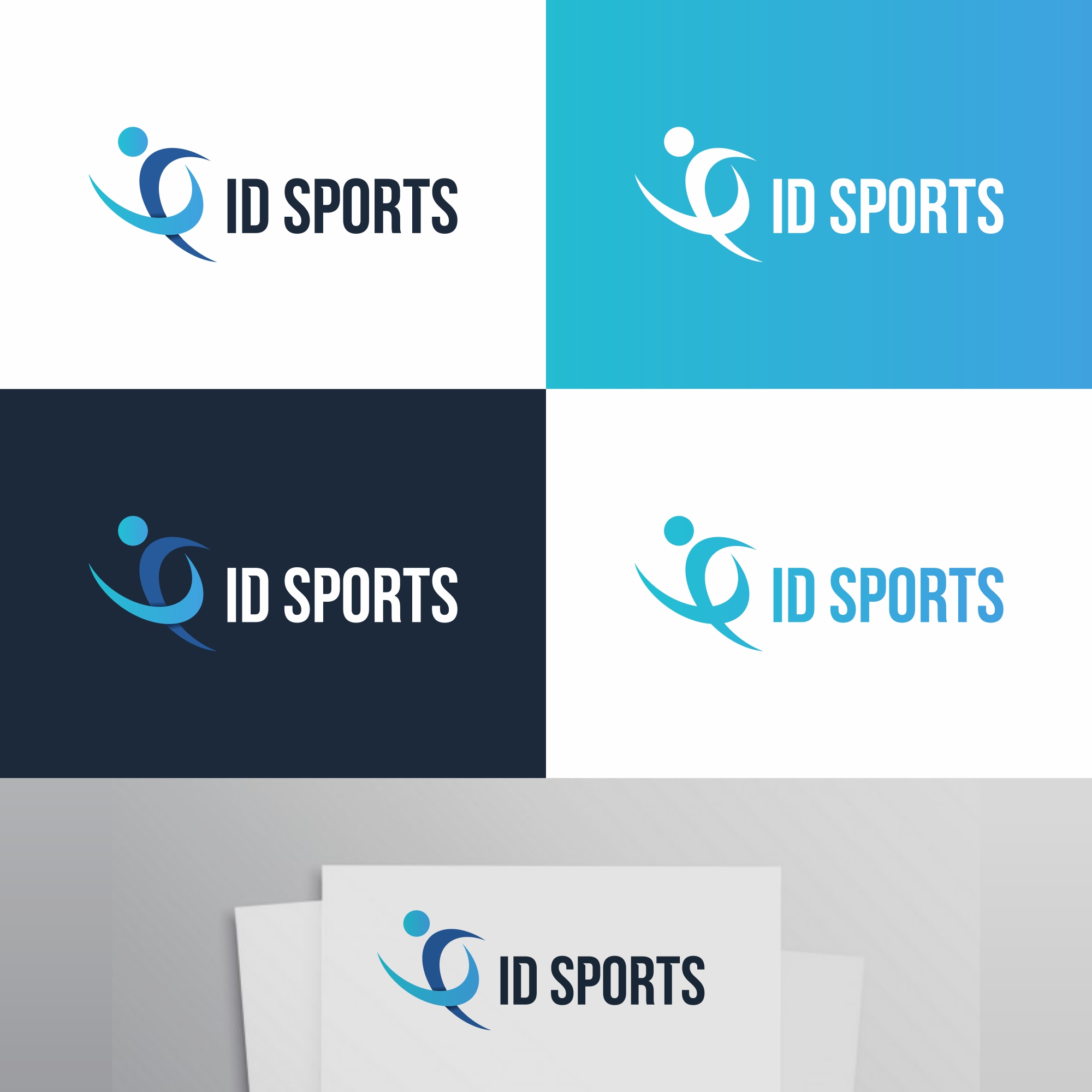 Logo Design by zatsukiki for ID Sports | Design #20399155